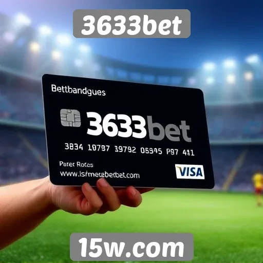 Métodos de pagamento disponíveis no 3633bet